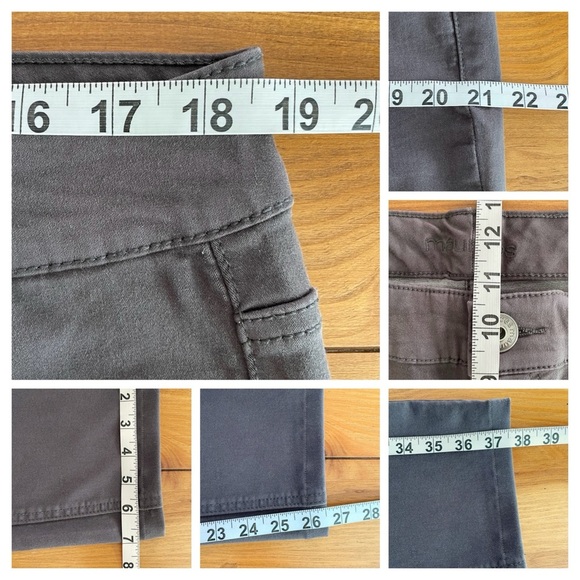 Maurice’s Grey High Waisted Color Jeggings Size 18 Reg (Hemmed to Petite Length) - Picture 5 of 16